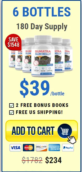 Sumatra Slim Belly Tonic 6 bottles – 180-day supply $39 per bottle free shipping