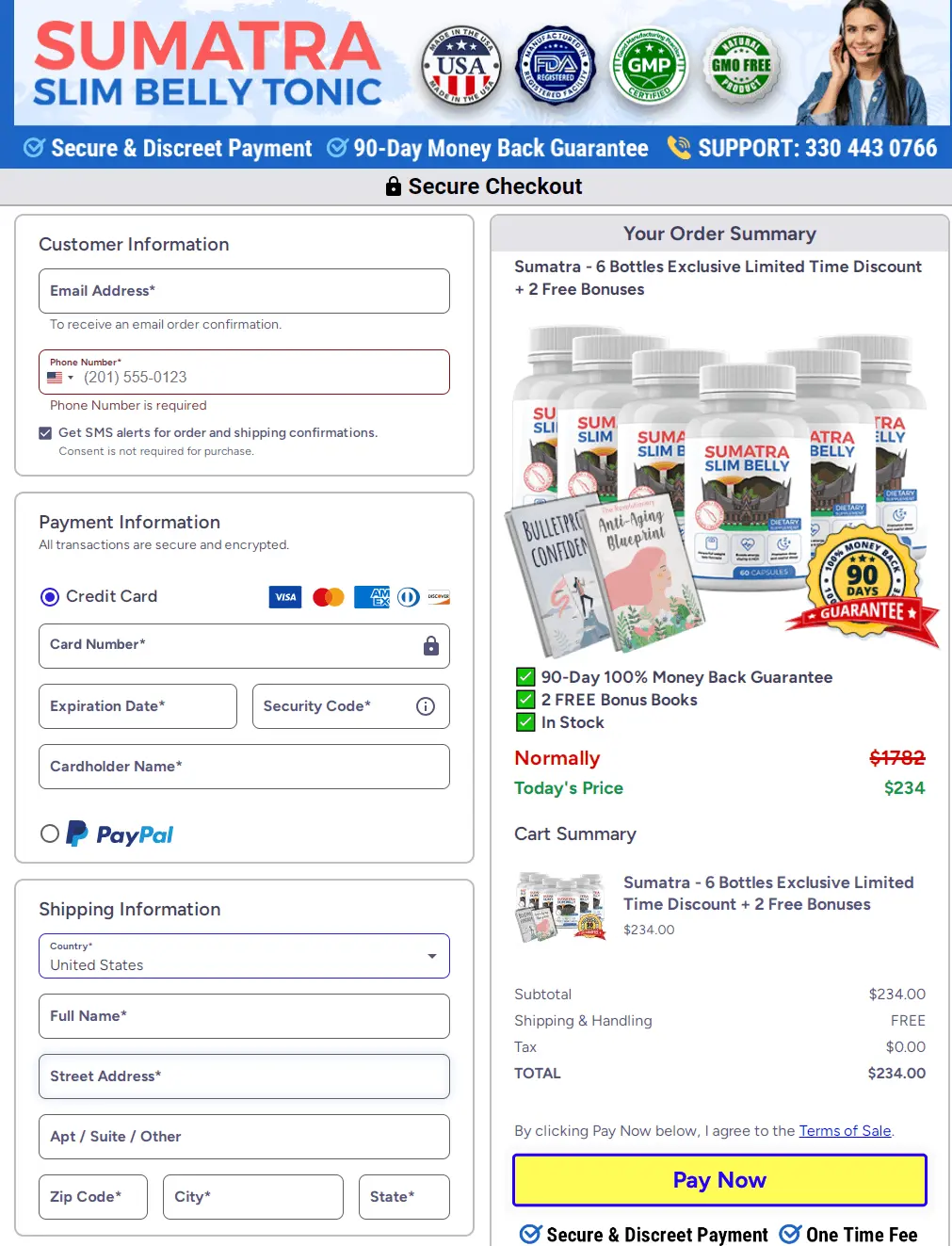 Sumatra Tonic Discount